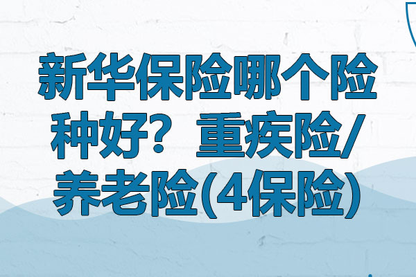 新华保险哪个险种好？重疾险/养老险(4保险)